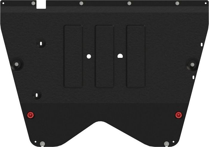 Защита Шериф (2 мм) для картера и КПП FIAT Doblo 2015-2022. Артикул 07.4417