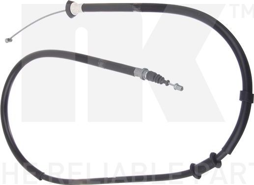 Трос ручника (тросик ручного тормоза) NK. Артикул 9023142