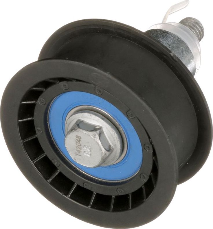 Направляющий (ведущий) ролик ремня ГРМ Gates (полимерный материал). Артикул T42048