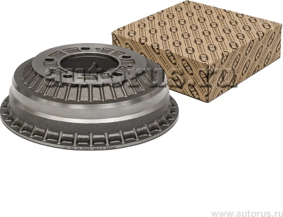 Барабан тормозной LADA 2121/2123 чугун (BM). Артикул DR6223