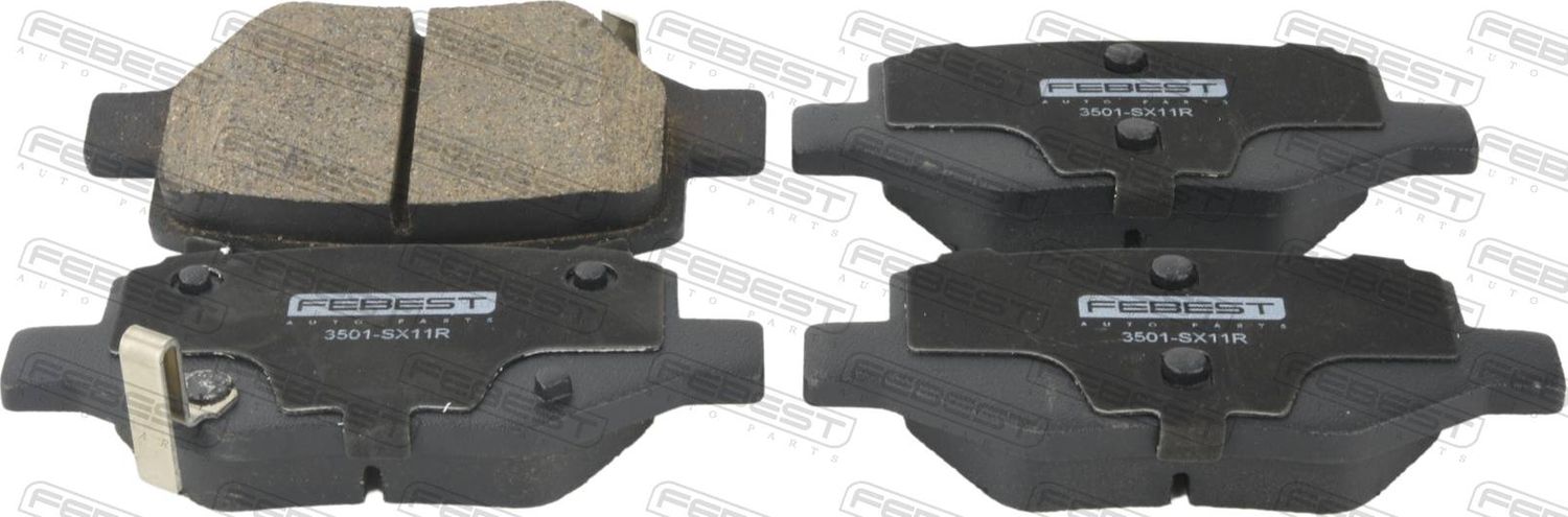 Тормозные колодки Febest. Артикул 3501-SX11R