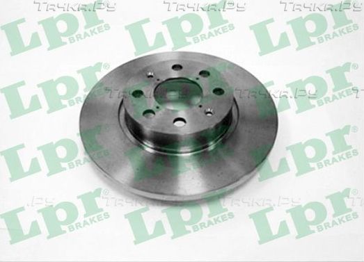 Тормозной диск LPR передний для Fiat Grande Punto 2005-2012. Артикул O1027P