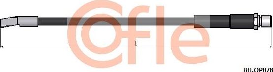 Тормозной шланг Cofle. Артикул 92.BH.OP078