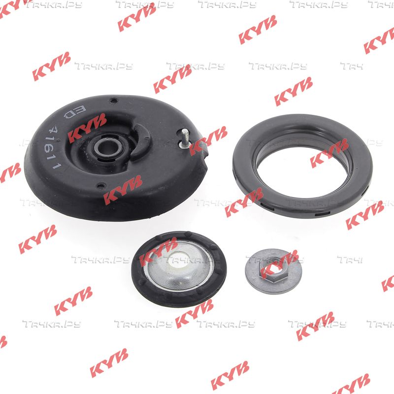 Опора амортизатора (стойки) KYB (Каяба) Suspension Mounting Kit передняя для Citroen C2 2003-2004. Артикул SM1922