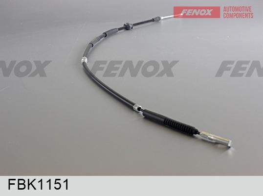 Трос ручника (тросик ручного тормоза) Fenox. Артикул FBK1151