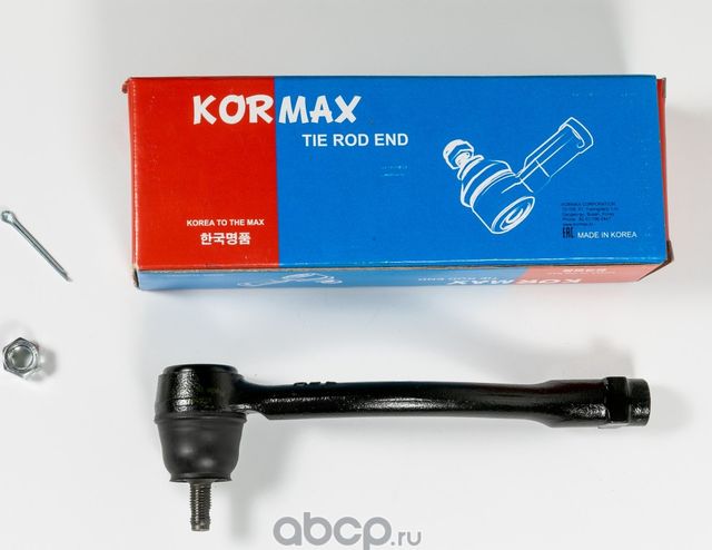 Наконечник рулевой, левый (Kormax). Артикул KSE041L