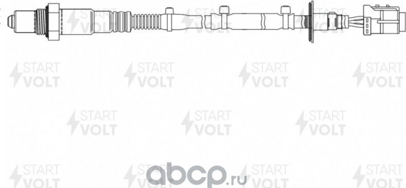 Лямбда-зонд (кислородный датчик) StartVOLT. Артикул VS-OS 0833
