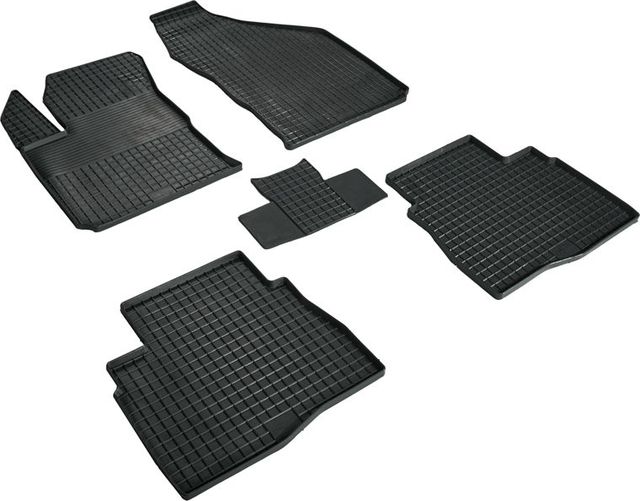 Коврики резиновые Seintex с узором сетка для салона Kaiyi E5 2021-2026. Артикул 99294