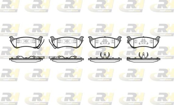 Тормозные колодки RoadHouse. Артикул 2698.01