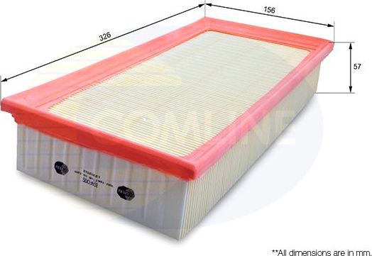 Воздушный фильтр Comline для FSO Polonez II (Caro) 1992-2002. Артикул EAF005