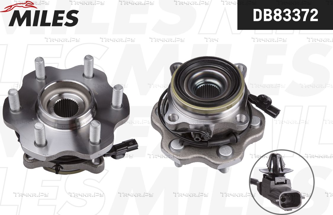 Ступица колеса Miles задняя правая/левая для Nissan Patrol Y62 2010-2026. Артикул DB83372
