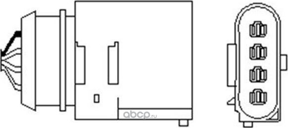 Лямбда-зонд (кислородный датчик) Magneti Marelli. Артикул 466016355011