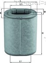 Воздушный фильтр Mahle для Land Rover Range Rover III 2002-2005. Артикул LX 1460