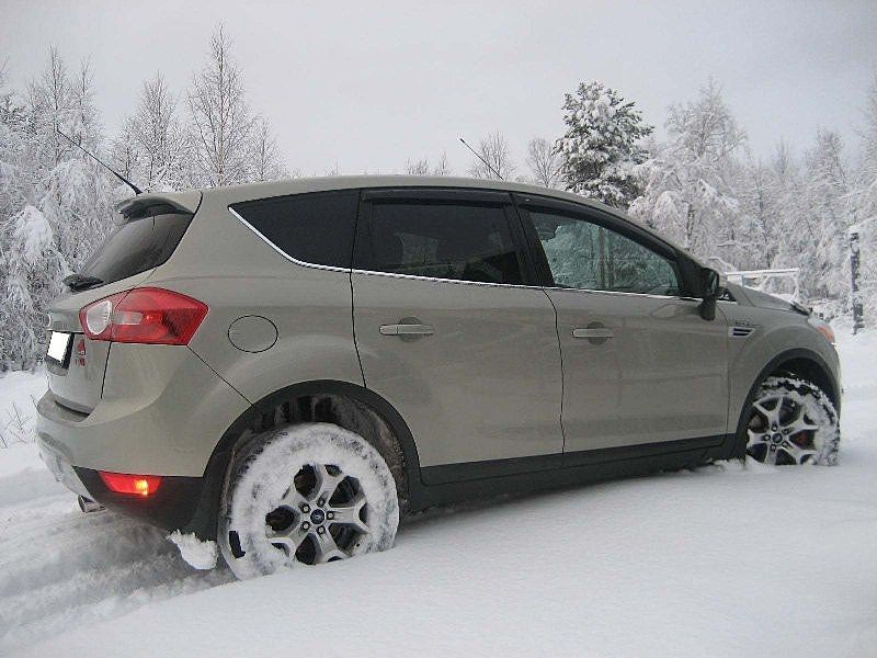 Дефлекторы Cobra Tuning для окон Ford Kuga I 2008-2012. Артикул F31108