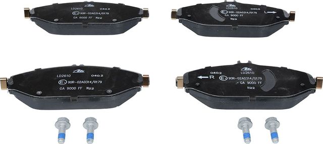 Тормозные колодки ATE Ceramic передние для Mercedes-Benz CLS III (C257) 2018-2026. Артикул 13.0470-2610.2