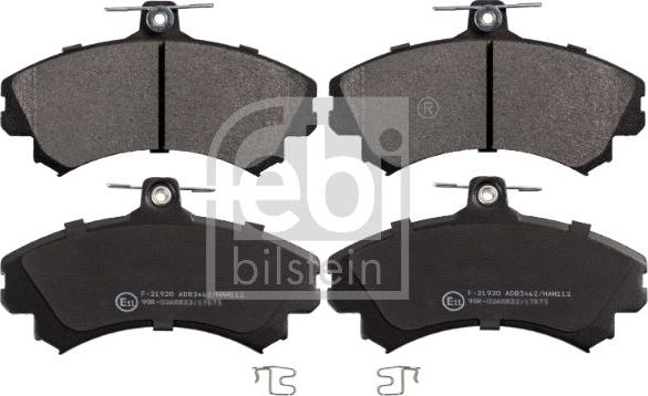 Тормозные колодки Febi Bilstein. Артикул 16213