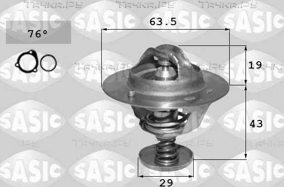 Термостат Sasic для Toyota Land Cruiser 200 2007-2020. Артикул 3306142