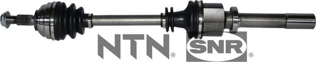 Полуось (привод в сборе, приводной вал) NTN / SNR. Артикул DK55.083