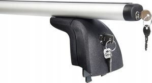 Багажник на крышу Amos Beta на штатные места для Opel Meriva B 5-дв. 2010-2025 (Аэродинамические дуги). Артикул beta-b-102-f1.2l