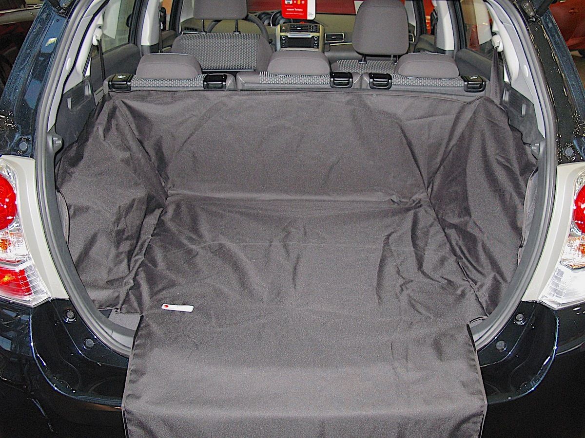 Защитный чехол AUTOSMSTUDIO "Standart" в багажник автомобиля для Toyota Verso II 2009-2016, черный. Артикул TP-Verso-STD-BL