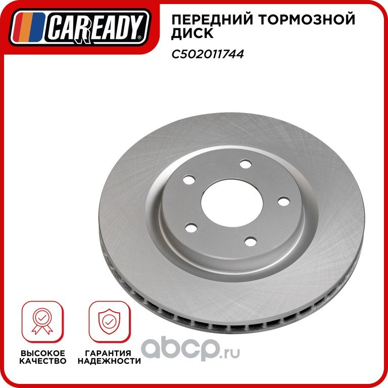 Передний тормозной диск (Caready). Артикул C502011744