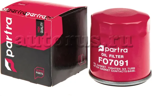 Фильтр масляный (Partra). Артикул FO7091