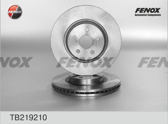 Тормозной диск Fenox. Артикул TB219210
