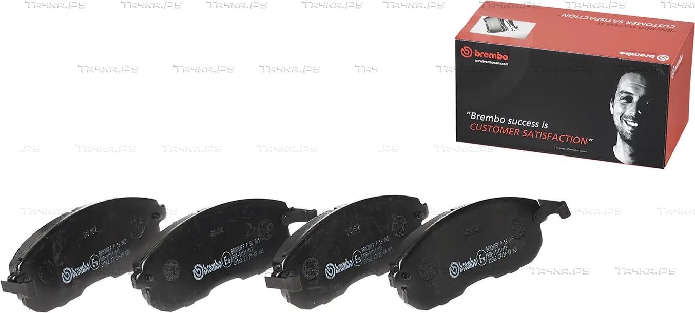 Тормозные колодки Brembo PRIME LINE передние для Nissan Juke I 2010-2019. Артикул P 56 065