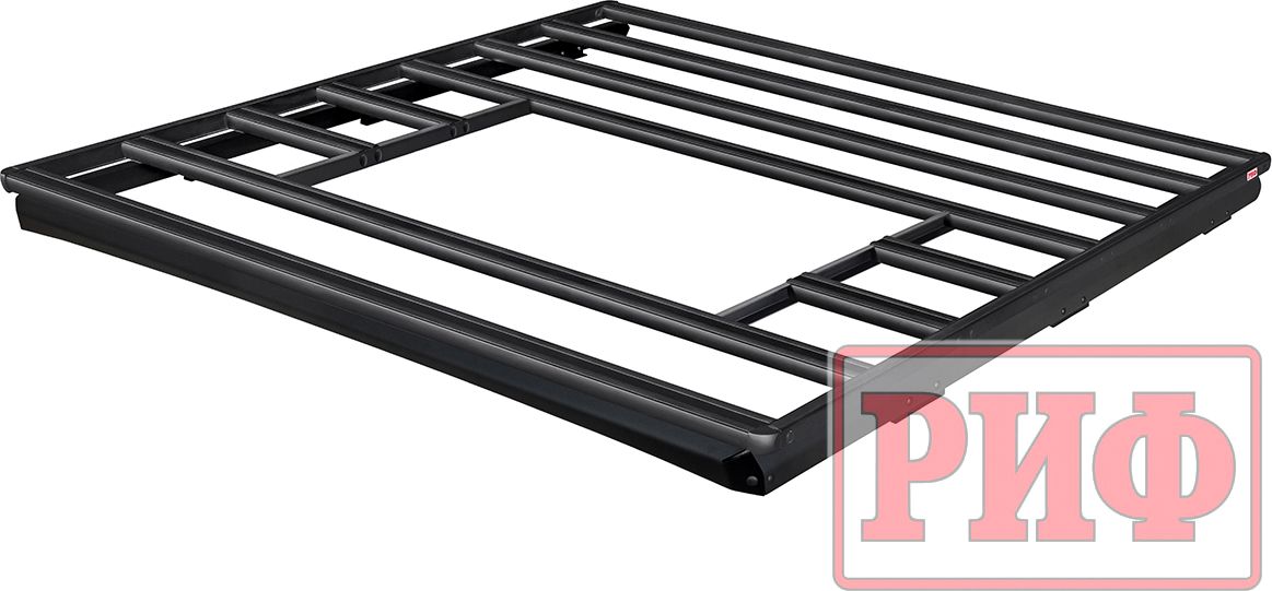 Багажник алюминиевый (платформа с крепежом) 1600x2650 мм РИФ для ГАЗ Соболь NN Минивэн (с вставкой RIF208-16572 (2 места)) 2010-2026. Артикул RIFGNN-roof2