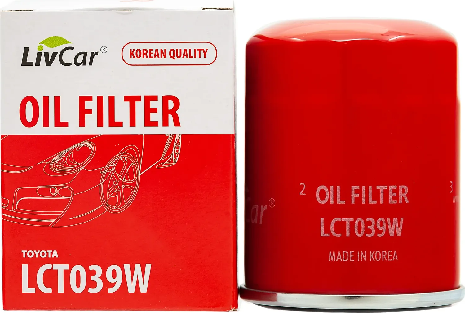 Фильтр масляный (Livcar). Артикул LCT039W