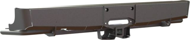 Бампер силовой STC задний для Toyota Hilux VIII 2015-2026 с квадратом под фаркоп и площадкой под лебедку. Артикул STC-TH15-BR-W