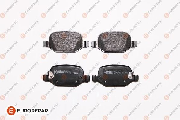 Тормозные колодки Eurorepar задние для Fiat 500L I 2012-2026. Артикул 1623064080