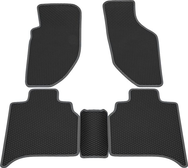 Коврики Rezkon EVA для салона Great Wall Hover H5 2010-2014 Серый кант. Артикул 9018005102