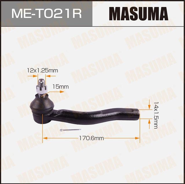 Наконечник рулевой тяги Masuma. Артикул ME-T021R