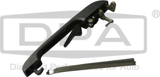 Ручка двери DPA задняя правая для Audi 100 III (C3) 1982-1990. Артикул 88391807702