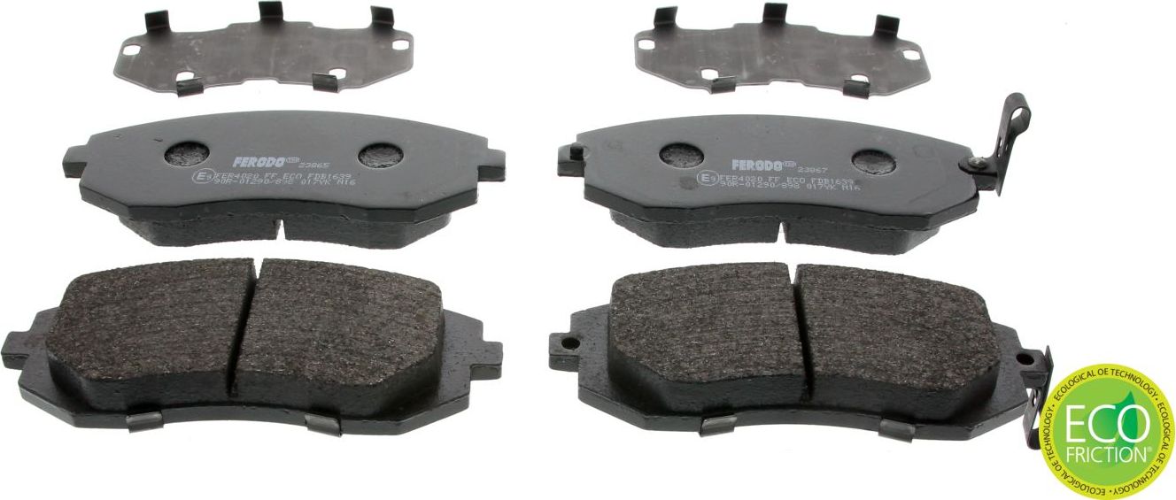 Тормозные колодки Ferodo Premier Eco Friction. Артикул FDB1639
