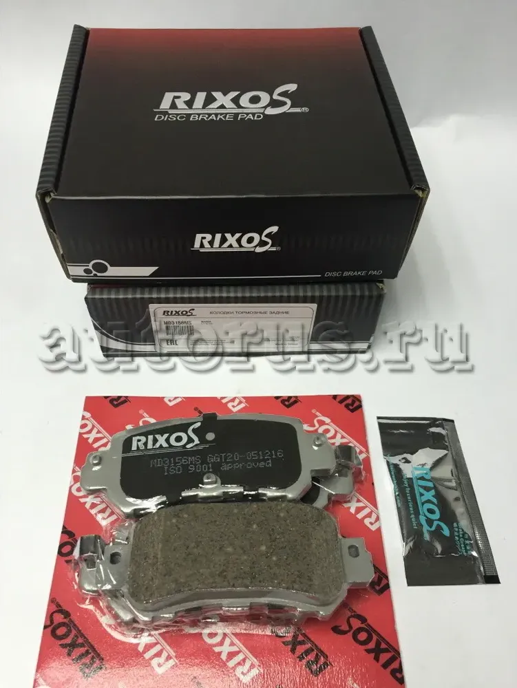 КОЛОДКА КЕРАМИЧЕСКАЯ ТОРМ ДИСК ЗАД MAZDA CX-5 2015 (В КОМП. ПРОТШУМ ПЛ (Rixos). Артикул MD3156MS