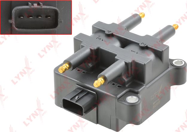 Катушка зажигания LYNXauto. Артикул SPL1110