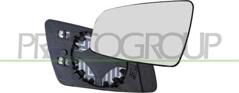 Зеркальное стекло бокового зеркала Prasco. Артикул OP7177501