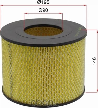 Фильтр воздушный TOYOTA DYNA TOYOACE 84-98 (SAT). Артикул ST1780156020