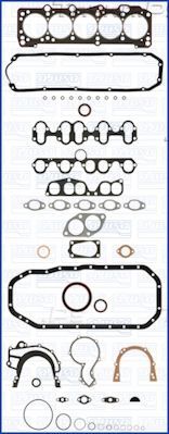 Прокладки двигателя (комплект) Ajusa FIBERMAX для Audi Coupe I (B2) 1987-1988. Артикул 50061800