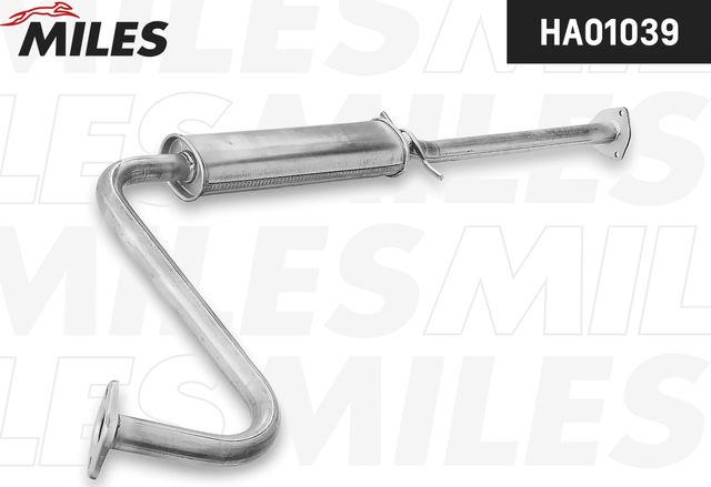 Глушитель Miles для Daewoo Lanos 1997-2005. Артикул HA01039