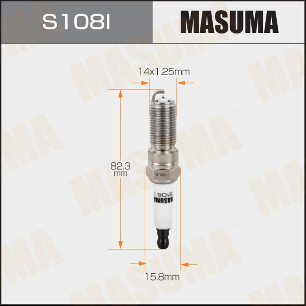 Свеча зажигания Masuma. Артикул S108I