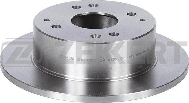 Тормозной диск Zekkert задний для Honda Accord VI 1998-2002. Артикул BS-5762