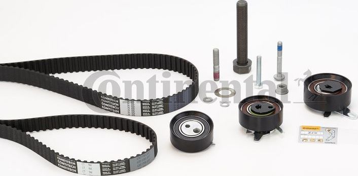 Ремень ГРМ с роликами (комплект) ContiTech. Артикул CT939K7PRO