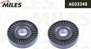 Натяжной ролик (натяжитель) приводного поликлинового ремня Miles для Rover 75 I 1999-2005. Артикул AG03349