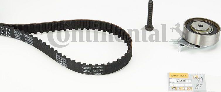 Ремень ГРМ с роликами (комплект) ContiTech. Артикул CT874K1