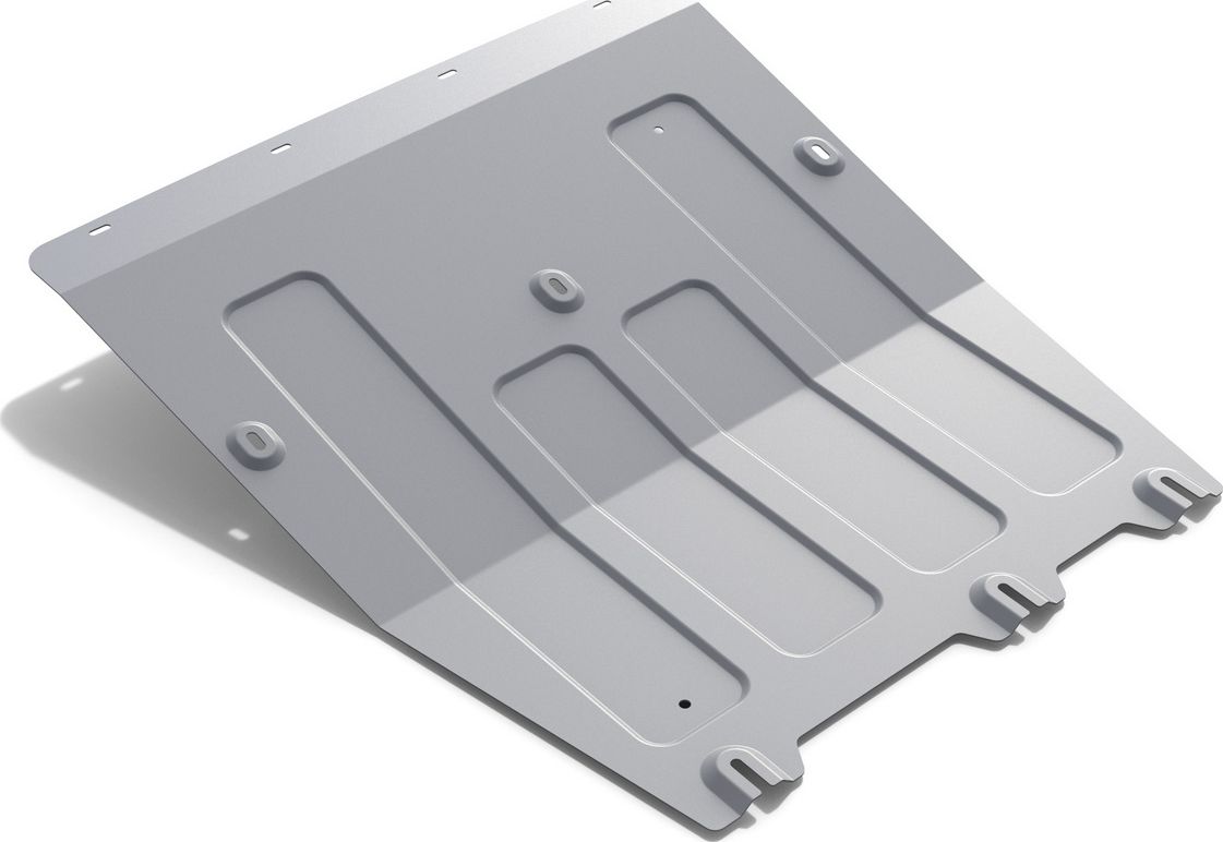 Защита алюминиевая Rival для картера и КПП MAN TGE МКПП FWD 2017-2026. Артикул 333.5858.1