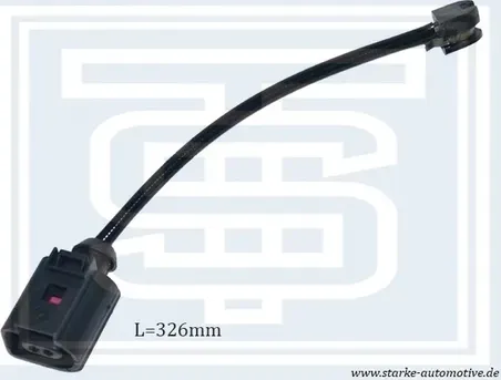 173-017 Датчик тормозной передний VW TOUAREG (7P) 01.2010- L325mm (Starke). Артикул 173017