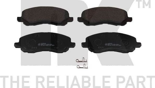 Тормозные колодки NK передние для Dodge Avenger II 2007-2014. Артикул 223028